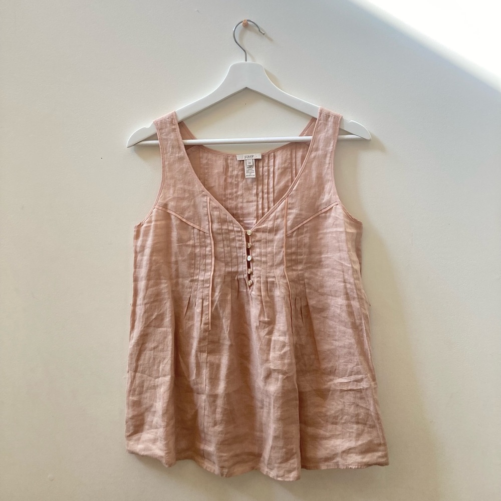 J. Crew Linen Top